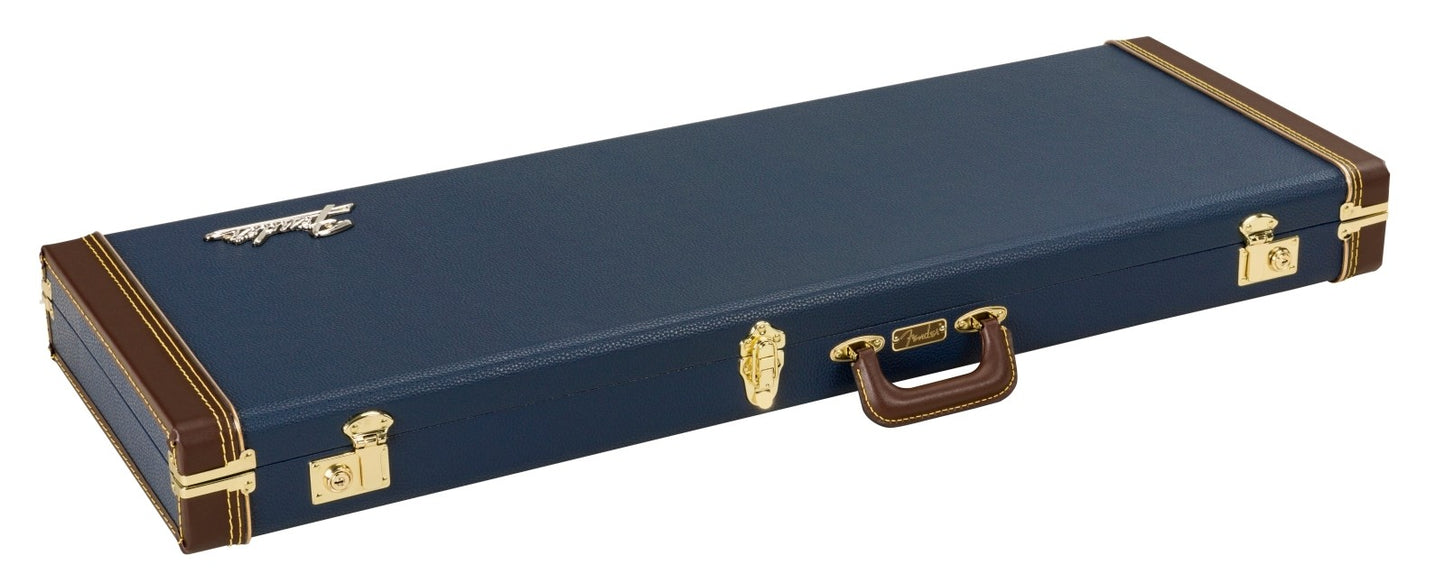 Fender Classic Series Wood Strat/Tele Case - Navy Blue