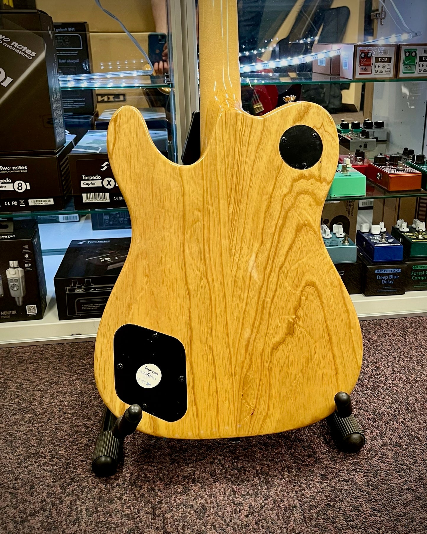 Fender JA90 Jim Adkins Telecaster Thinline - Natural (#ICF11004925)