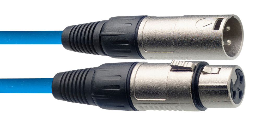 Stagg XLR Cable 6m (20') - Blue
