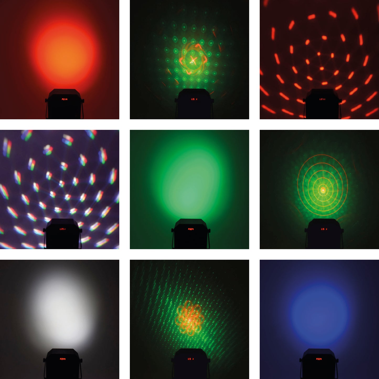 QTX Pentaflash: 5-in-1 LED & Laser Effect