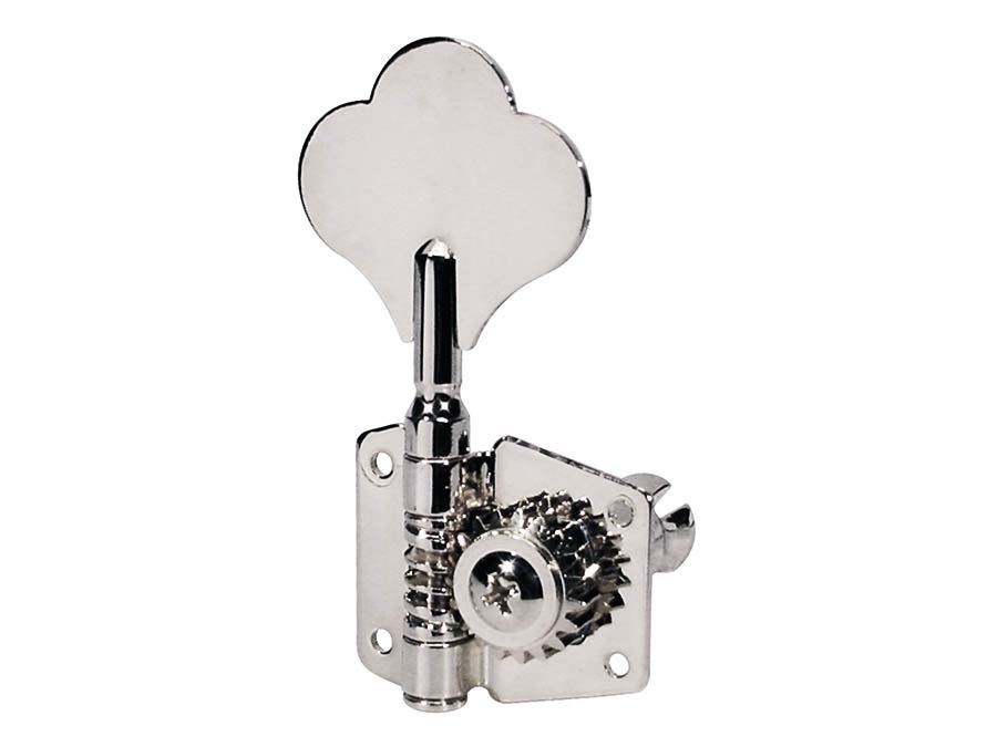 Boston Bass Machine Heads - 4-in-line - Chrome