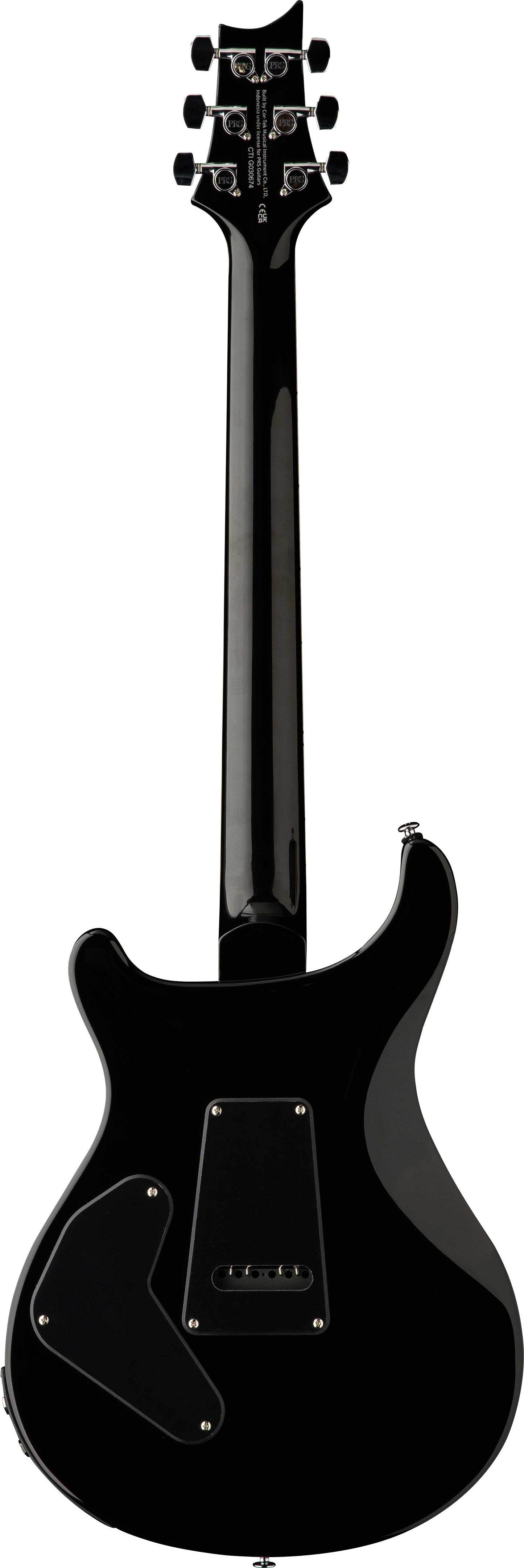 PRS SE Custom 24 Semi-Hollow Piezo - Charcoal