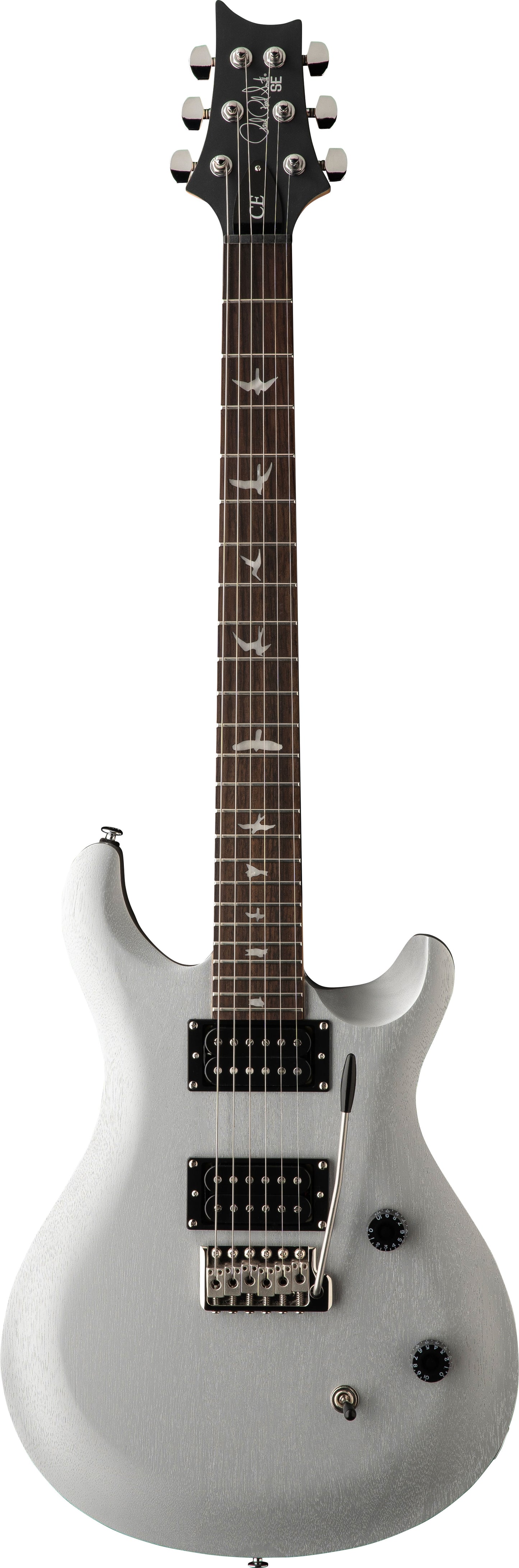 PRS SE CE 24 Standard Satin - Silver Metallic