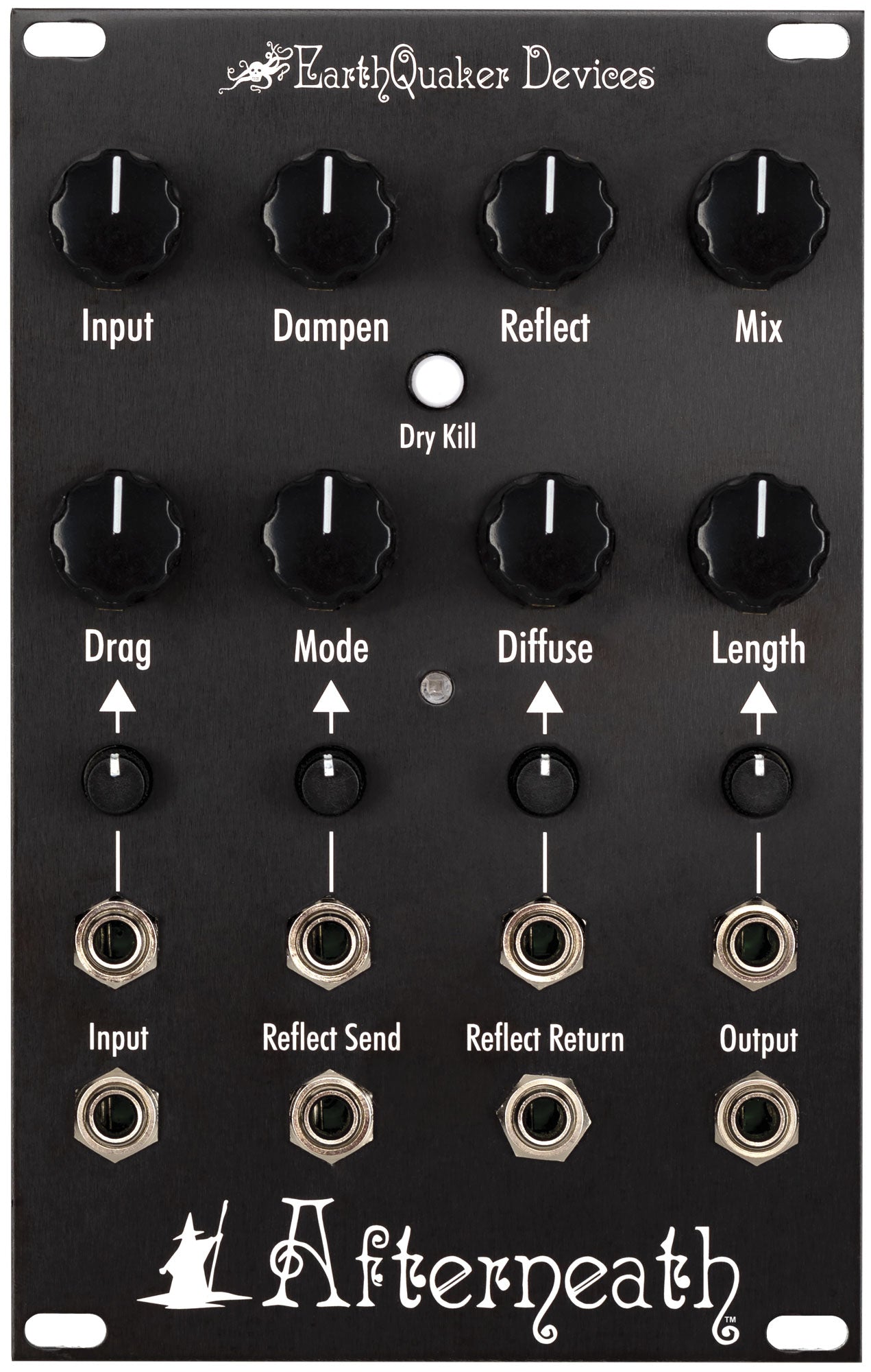 EarthQuaker Devices Afterneath Eurorack Module Otherworldly Reverberator