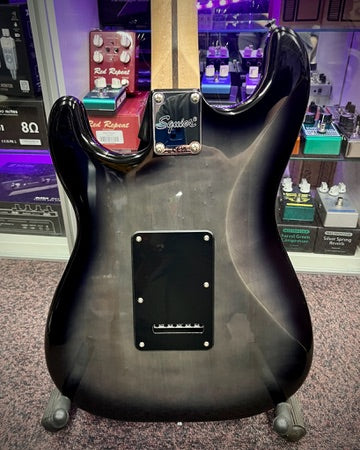 Squier HSS Stratocaster - Trans Black (#CYKJ22000234)