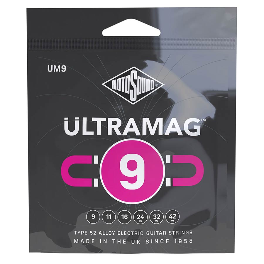 Rotosound Ultramag Electric Guitar Strings - 09-42