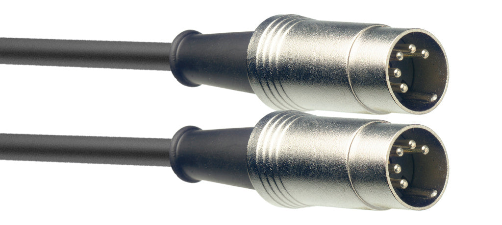 Stagg MIDI Cable - 6m, Metal Connectors