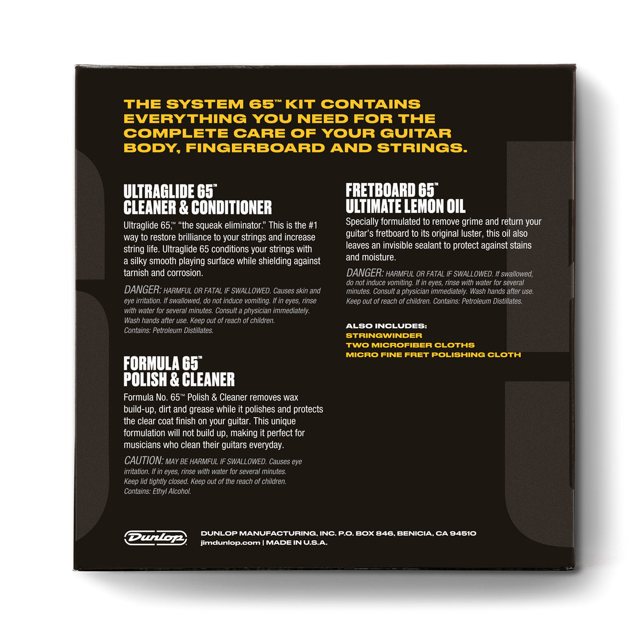 Dunlop System 65 Guitar Tech Kit