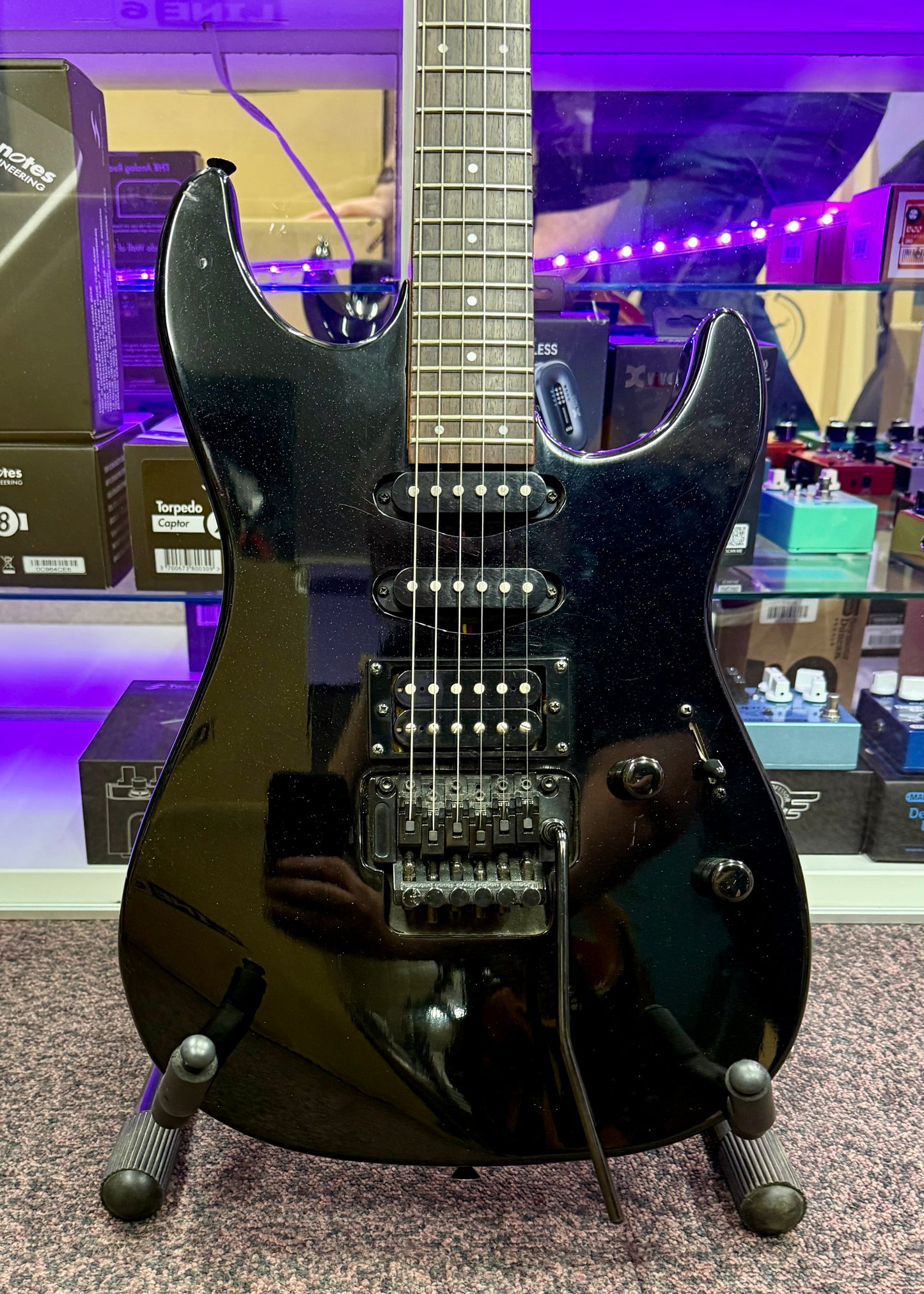 Squier Showmaster - Black Sparkle (#SI02062811)