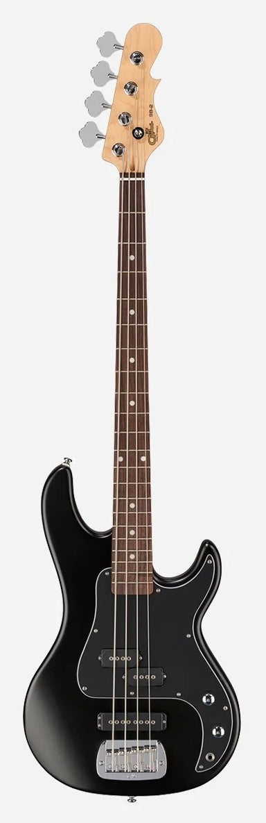 G&L Tribute Series SB-2 Rosewood - Black Frost