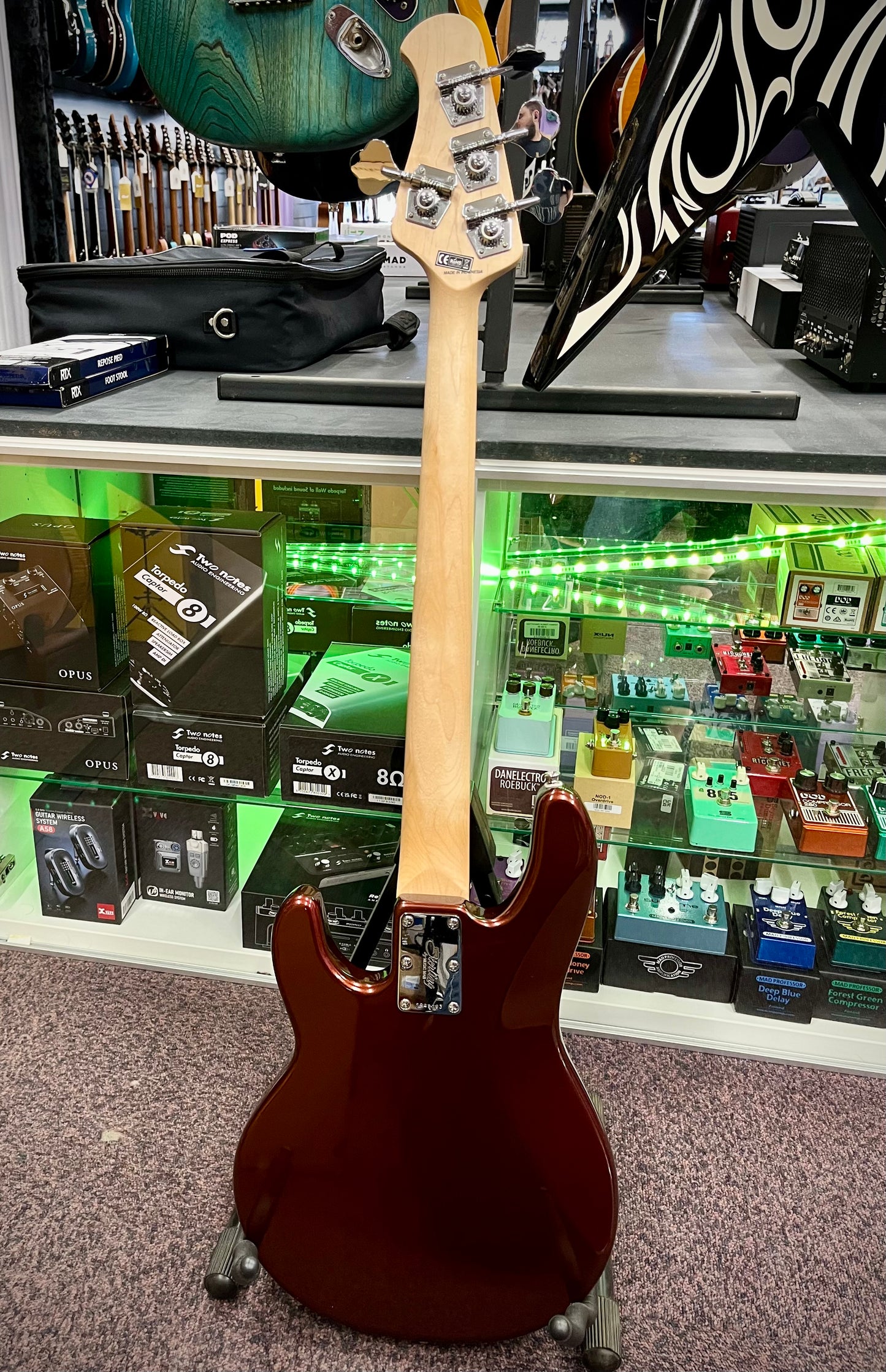 Sterling By MusicMan Short Scale Stingray - Dropped Copper (#SR48193)