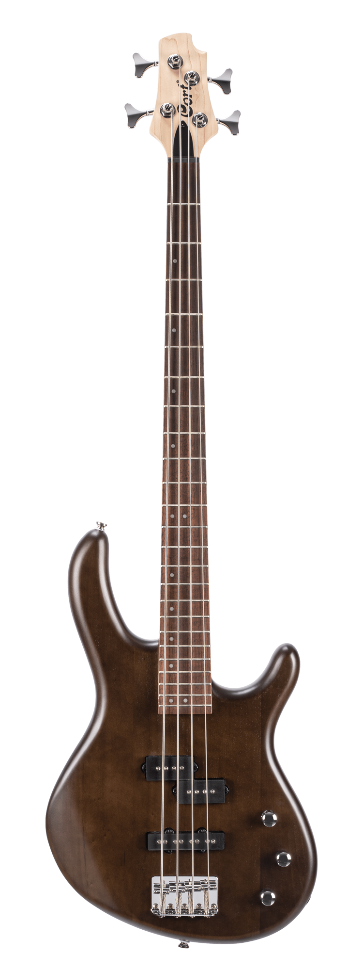 Cort Action Bass PJ - Open Pore Walnut