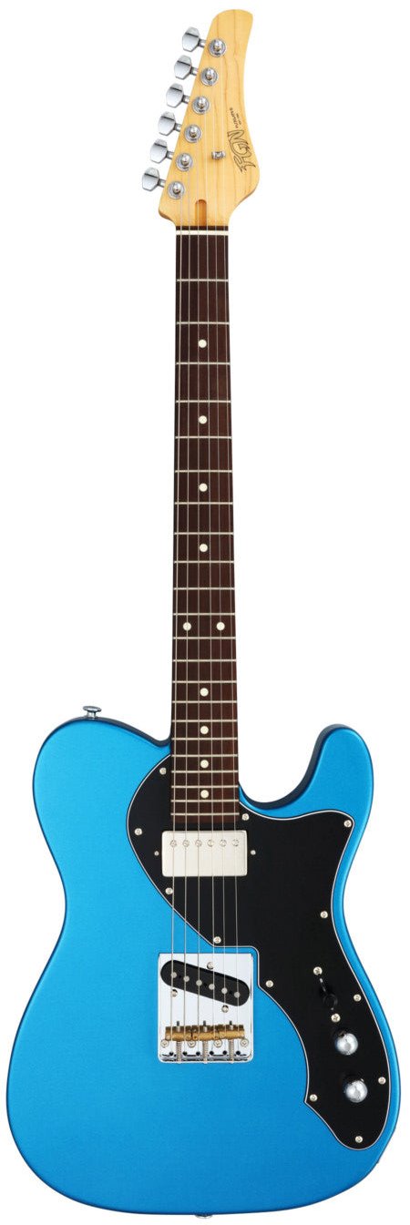 FGN Boundary TL-HS Illiad Rosewood - Sapphire Blue Metallic