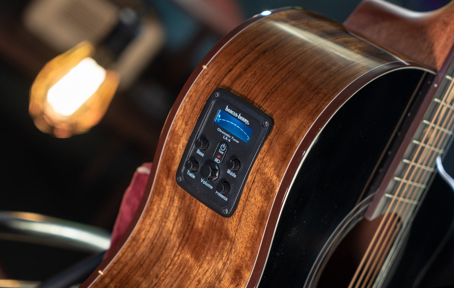 Washburn Bella Tono Vite S9V - Gloss Charcoal Burst
