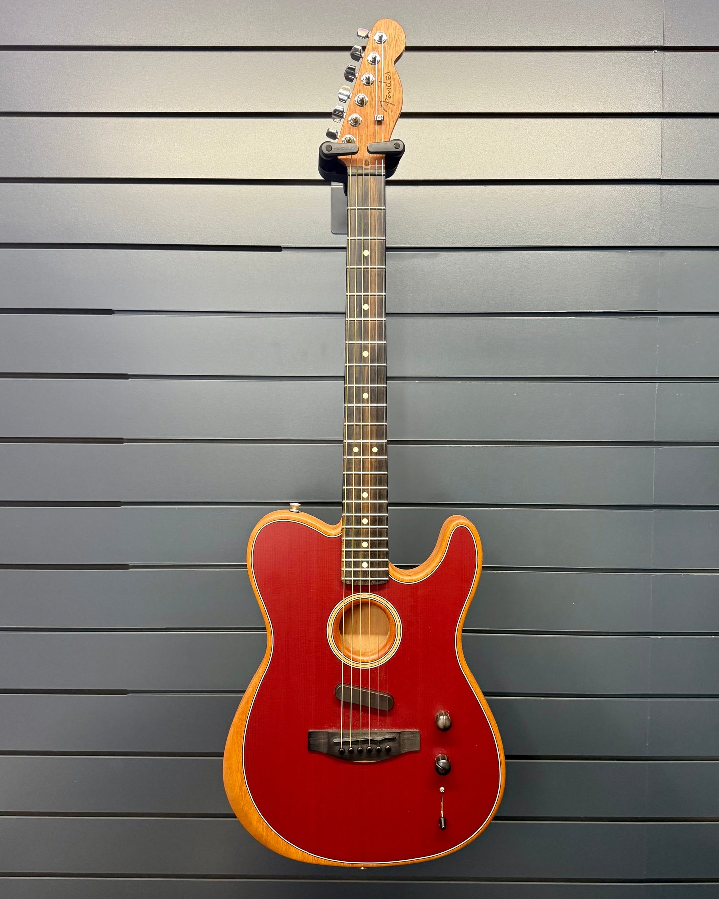 Fender USA Acoustasonic Telecaster - Crimson Red