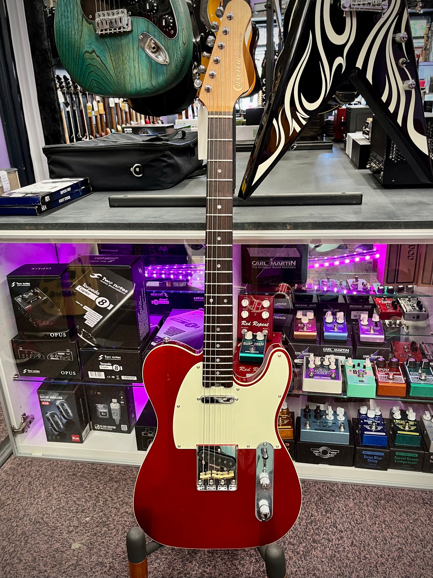 Crafter Seoul T60 Rosewood - Candy Apple Red