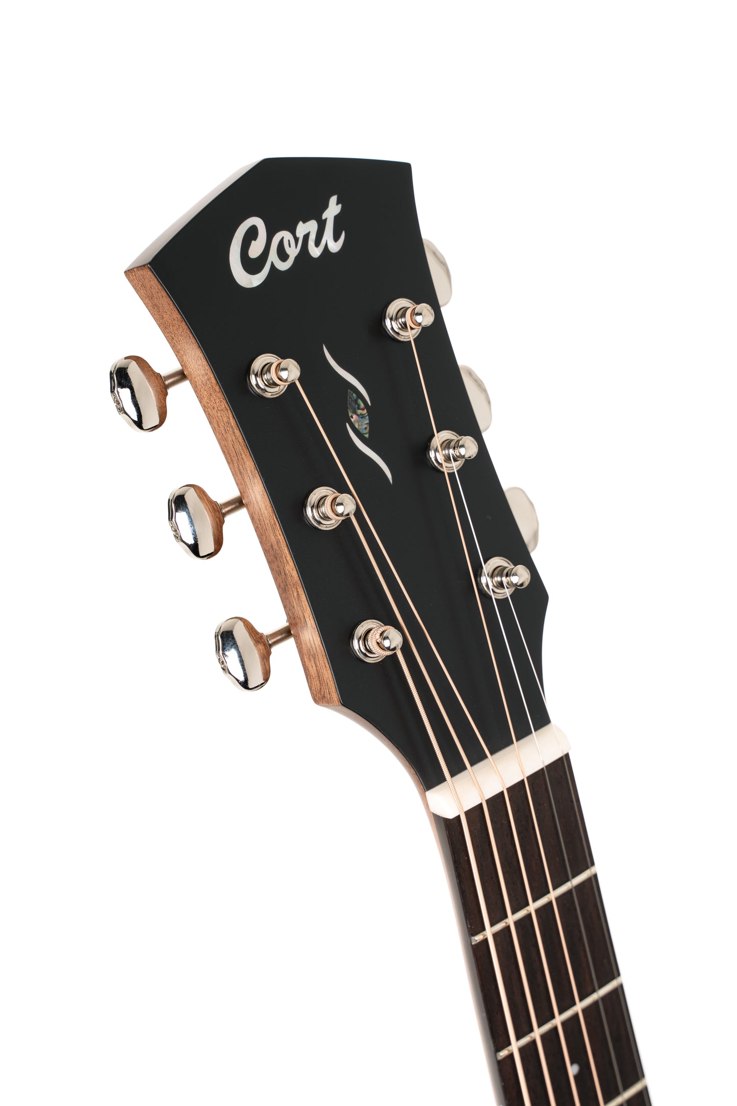 Cort Essence Concert - Black Top Semi-Gloss