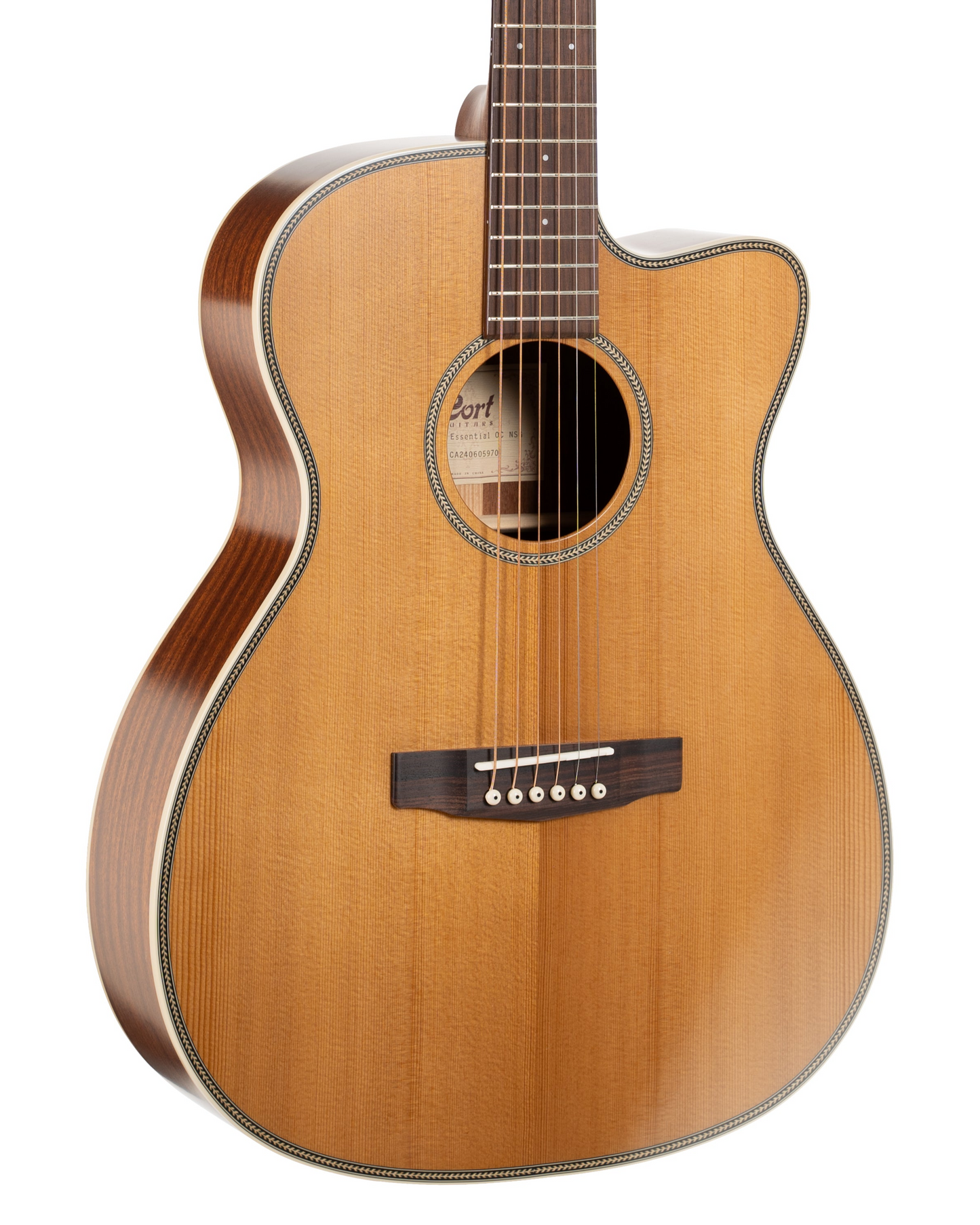 Cort Essence Concert - Natural Top Semi-Gloss