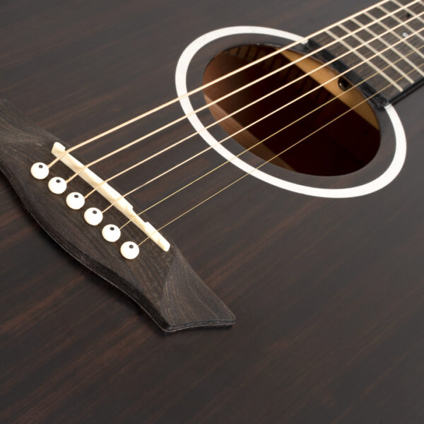 Washburn EBONY D Deep Forest Dreadnought - Natural Matte