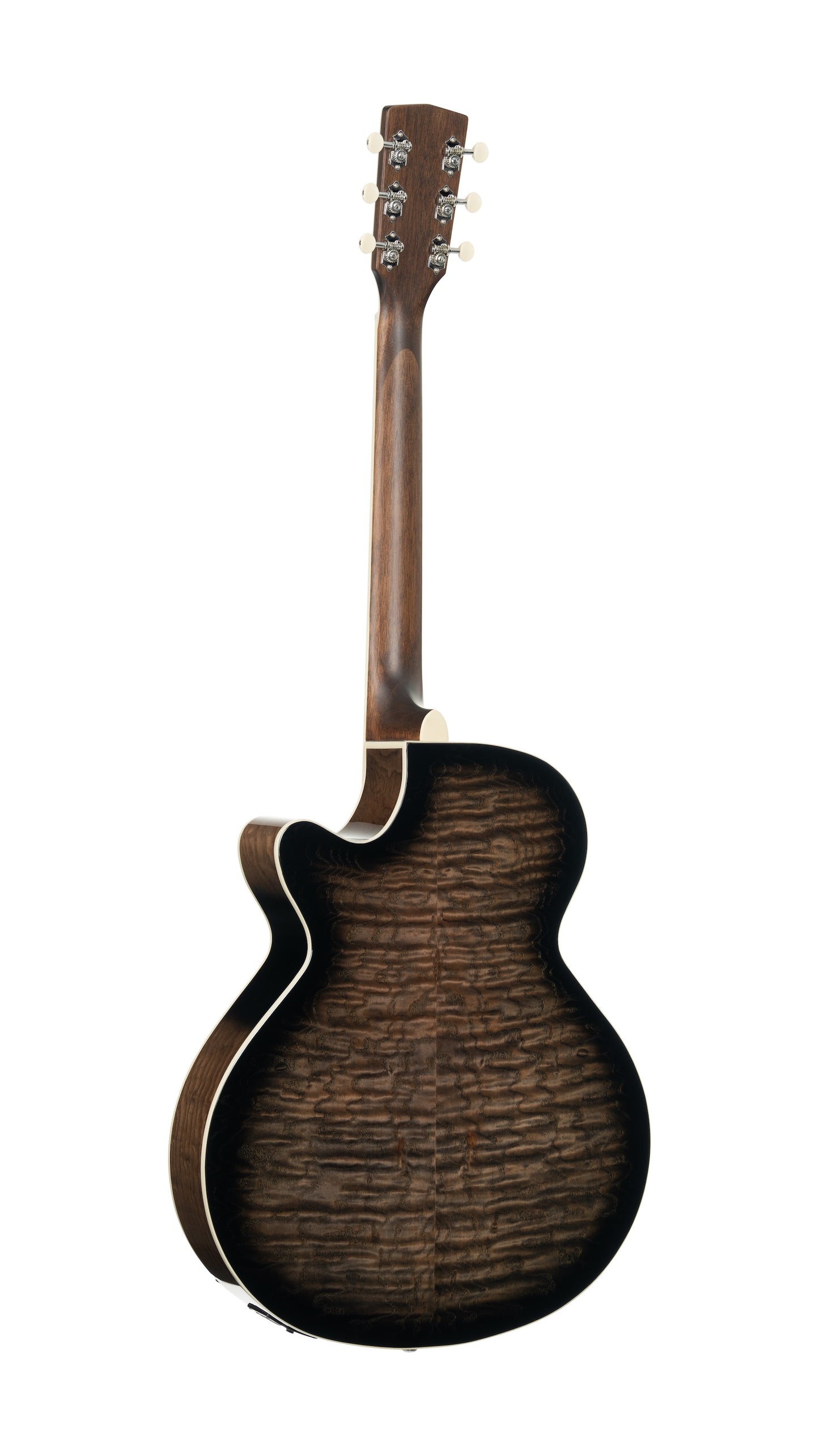 Cort Exotic SFX Ash Burl - Black