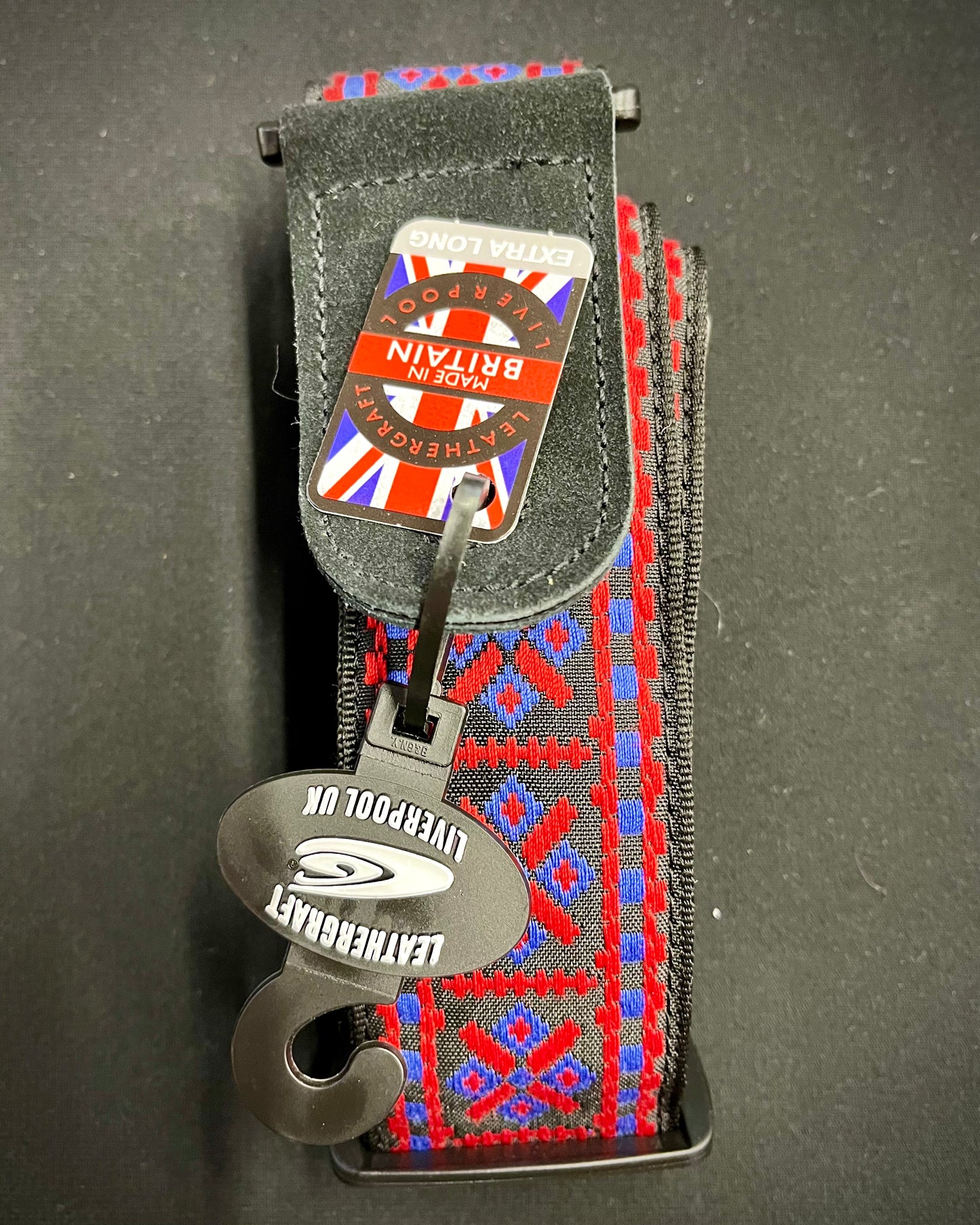 Leathergraft Jacquard Woven Guitar Strap