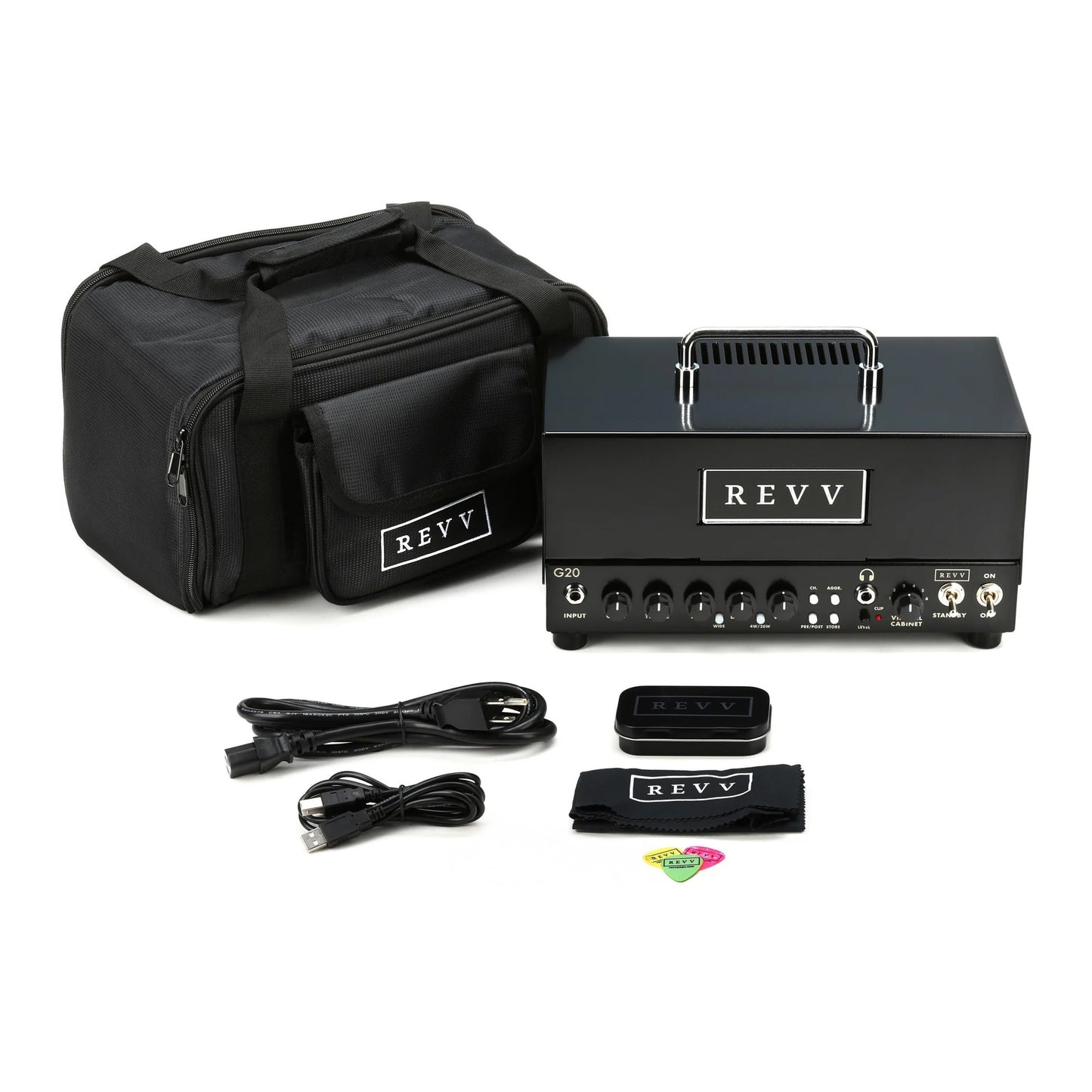 Revv G20 Tube Head - Black