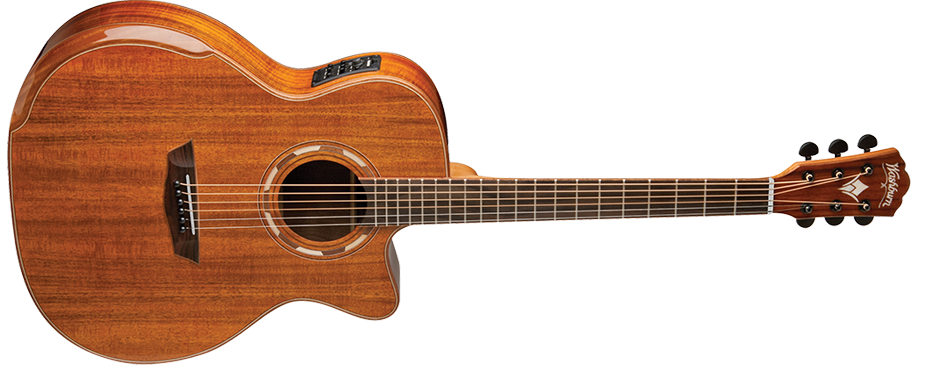 Washburn G55CE KOA - Grand Auditorium - Natural