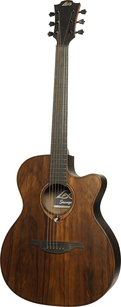 LAG Sauvage Auditorium Cutaway Electro