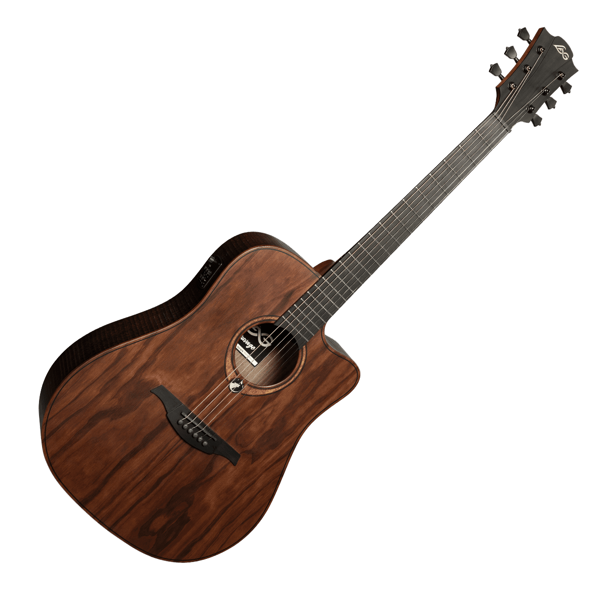 LAG Sauvage Dreadnought Cutaway Electro