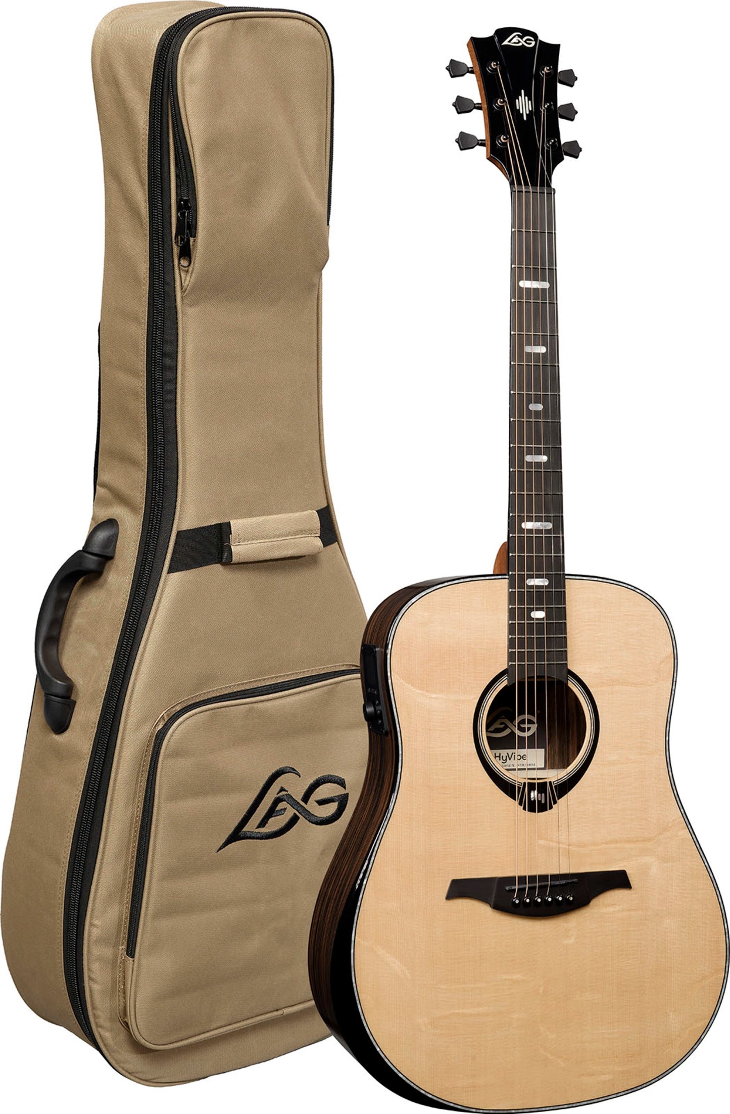 LAG HyVibe 50 H2 Dreadnought Electro