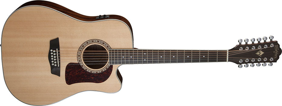 Washburn D10SCE-12 Heritage 10 Series 12 String Dreadnought Cutaway