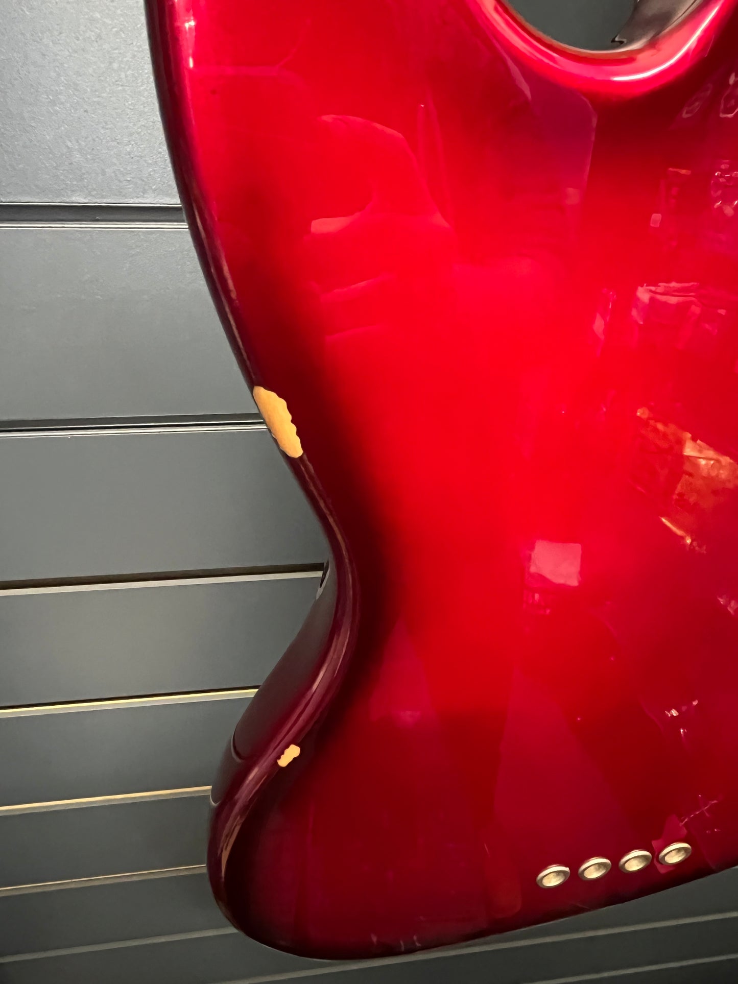 Fender USA Deluxe Jazz - Crimson Burst (#N6166614)