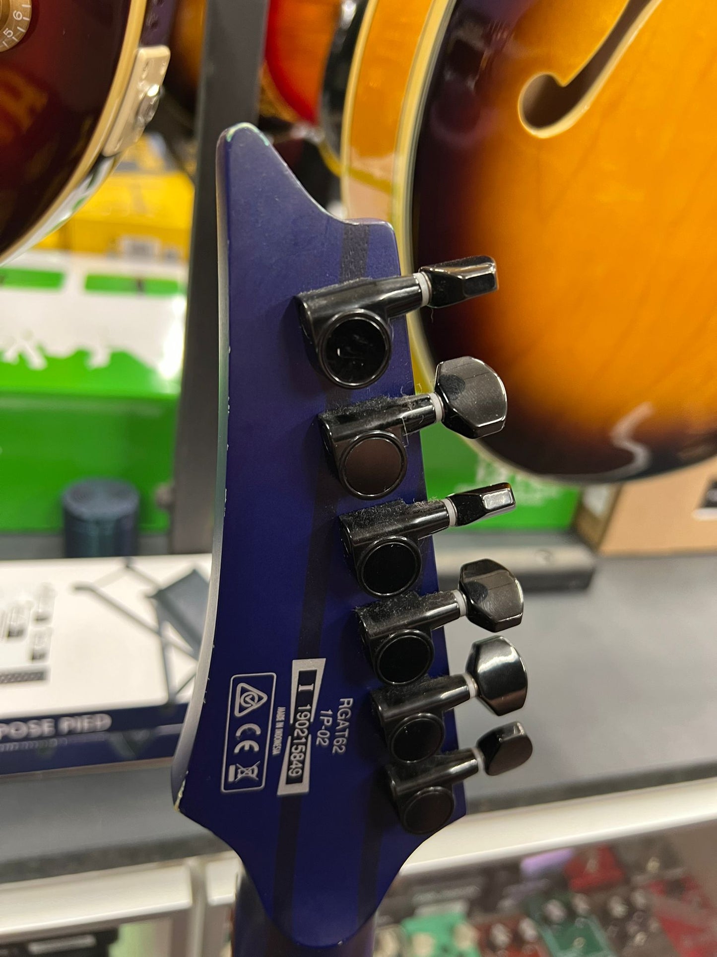 Ibanez RGAT62 SBF - Sapphire Blue Flat