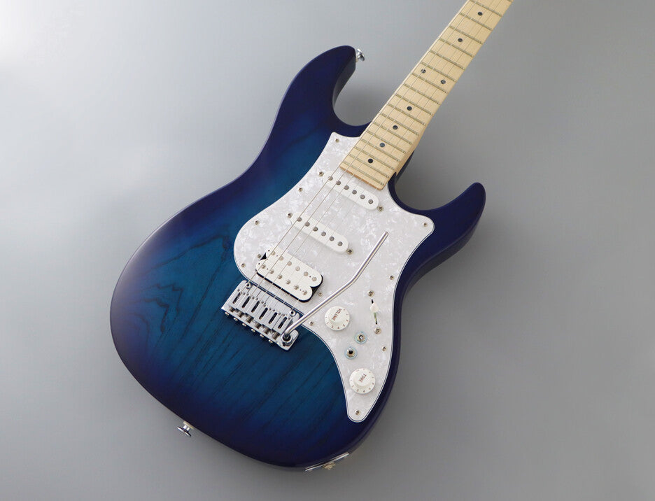 FGN Expert Odyssey EOS2-ASH-M - See-Thru Blue Burst