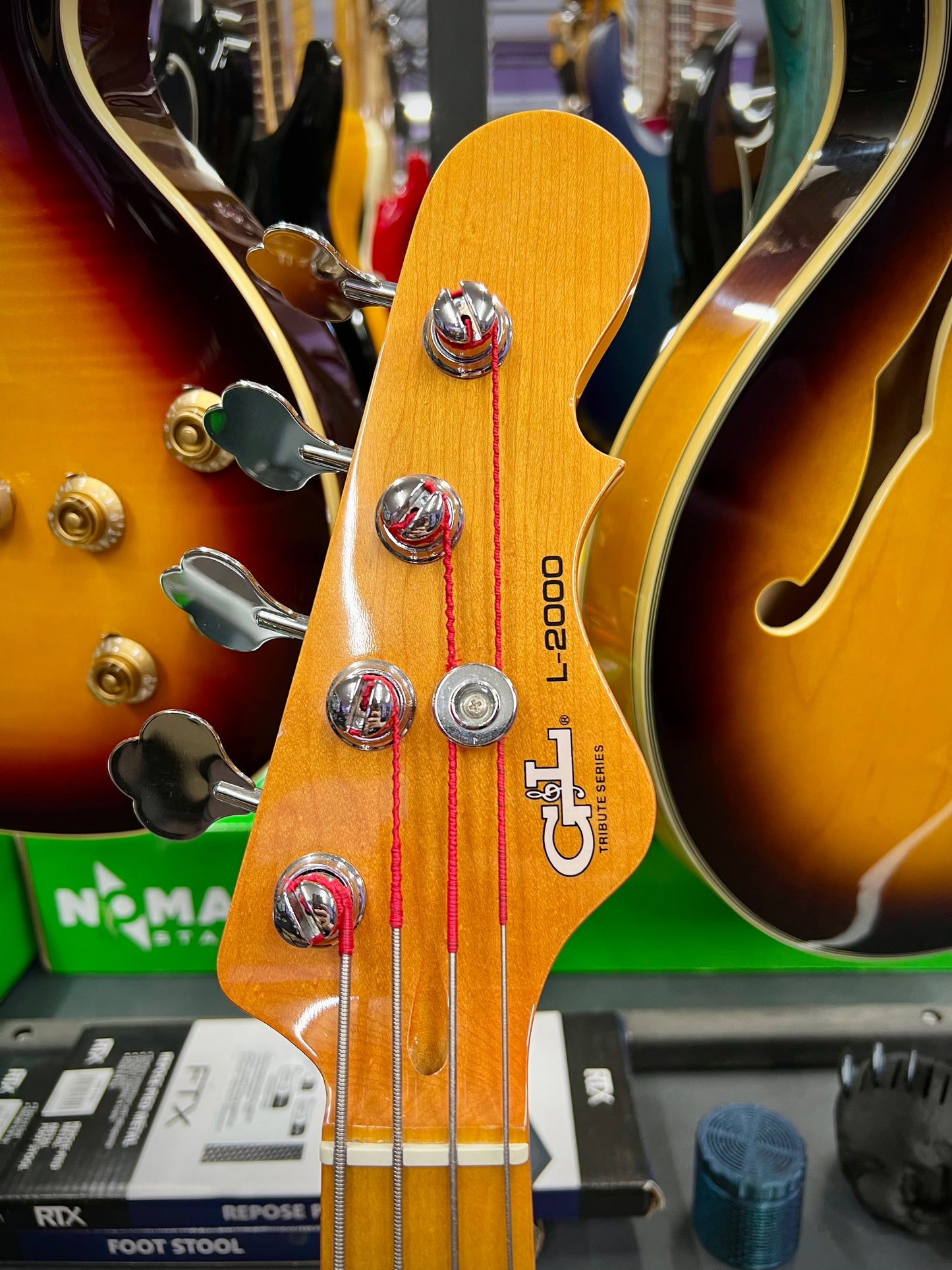 G&L Tribute L-2000 - 3-Tone Sunburst
