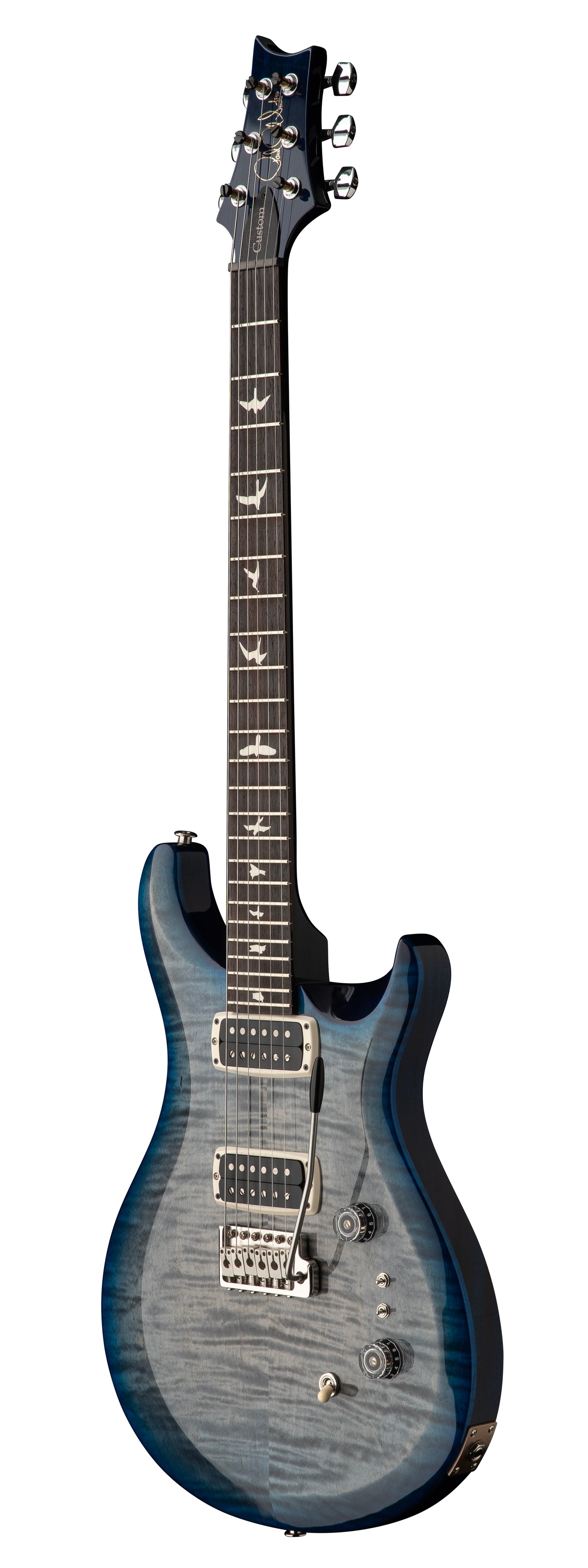 PRS S2 Custom 24-08 - Faded Gray Black Blue Burst