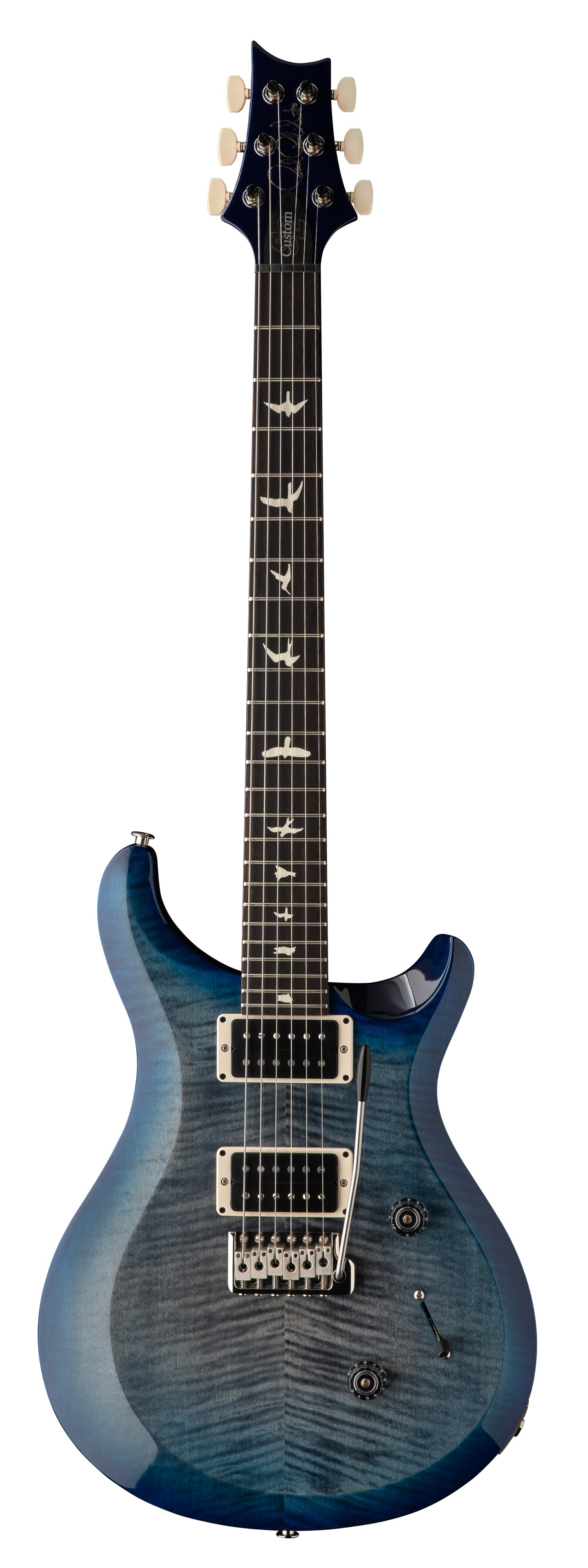PRS S2 Custom 24 - Faded Gray Black Blue Burst
