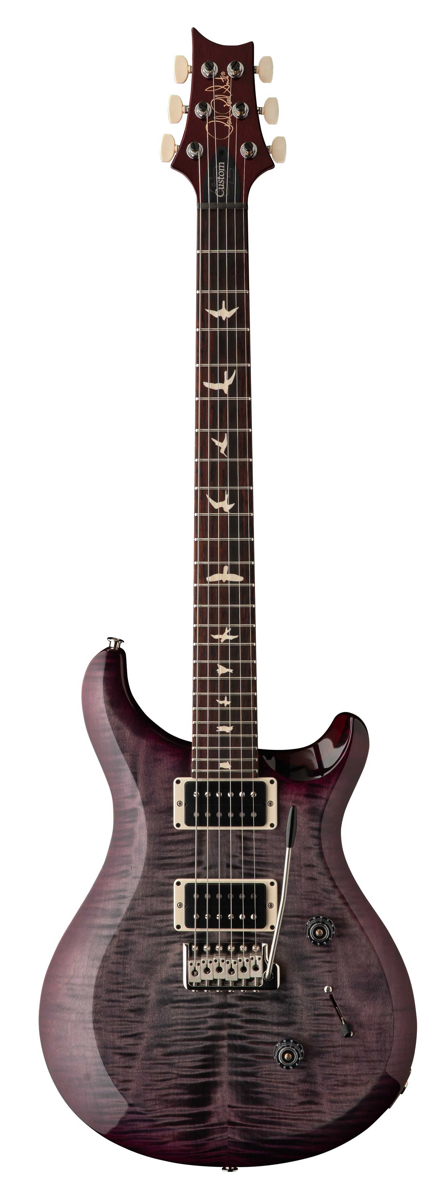 PRS S2 Custom 24 - Faded Gray Black Purple Burst