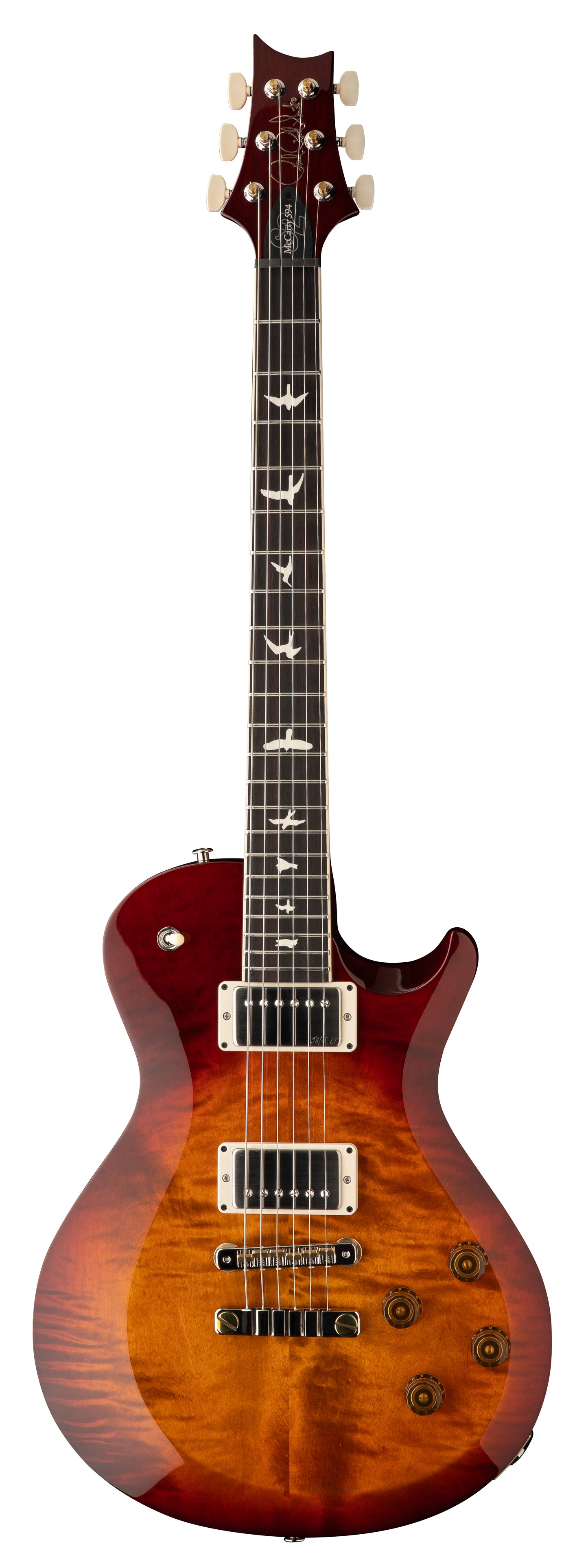 PRS S2 McCarty 594 Singlecut - Dark Cherry Sunburst