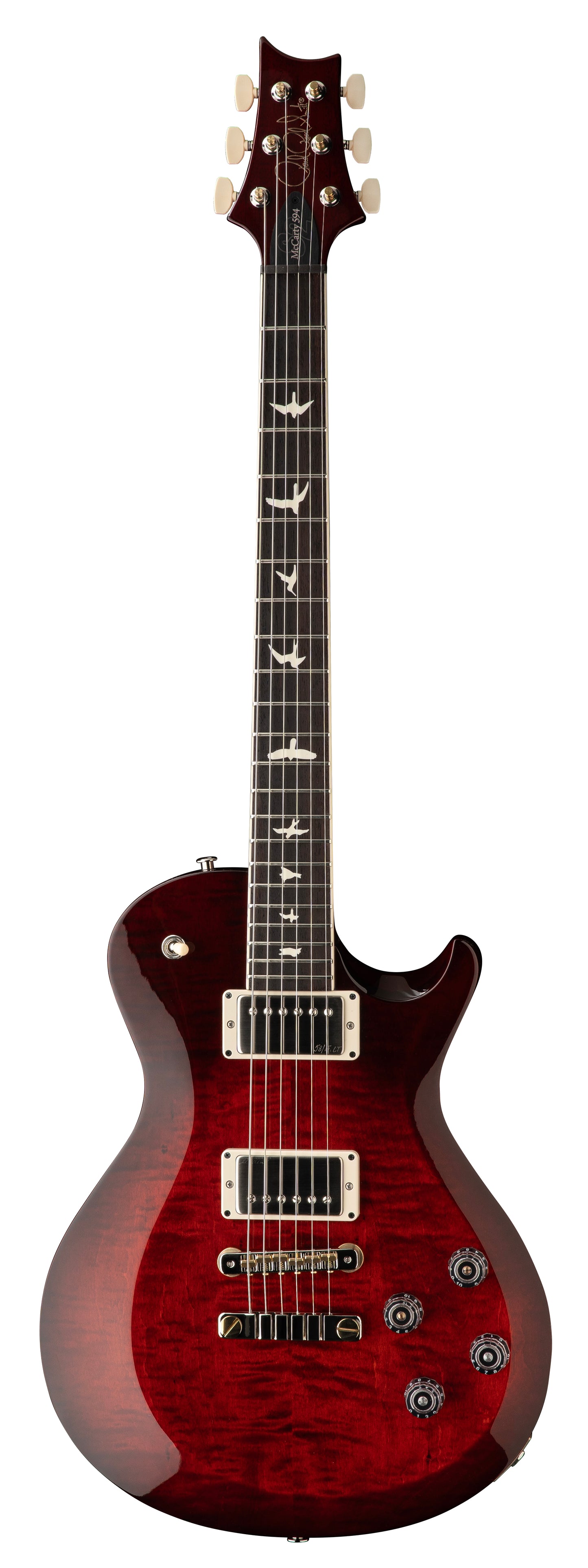 PRS S2 McCarty 594 Singlecut - Fire Red Burst