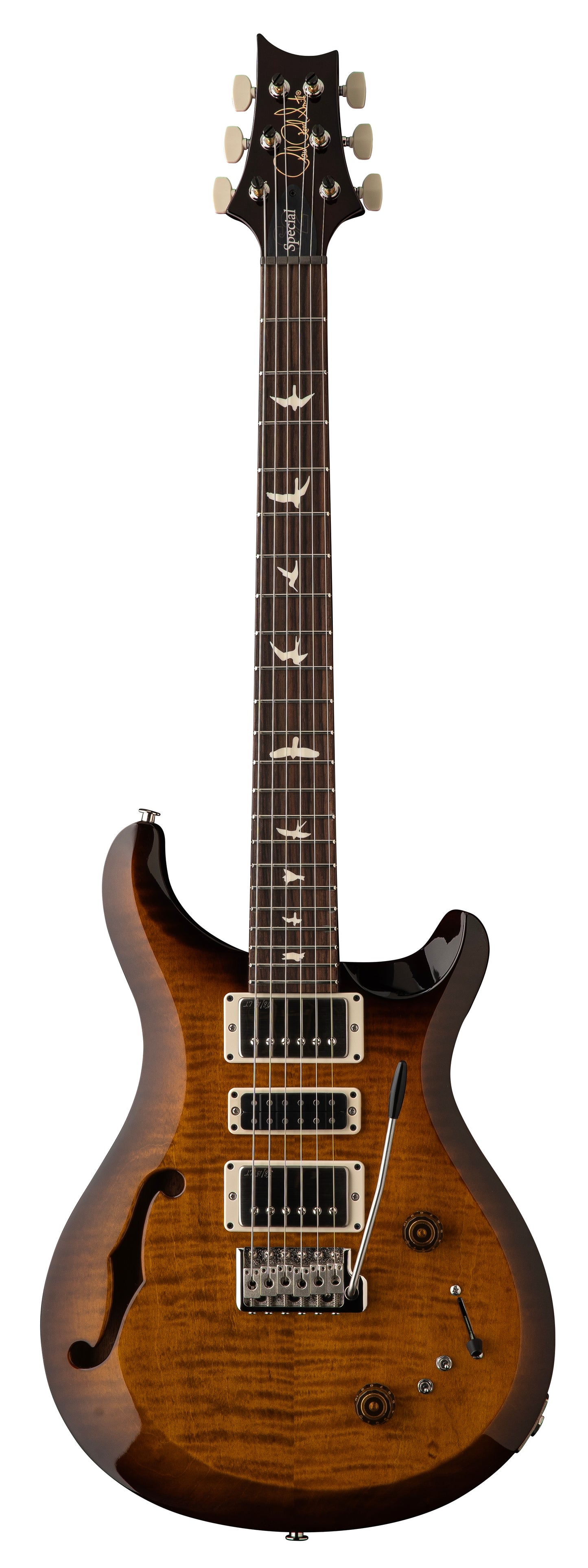 PRS S2 Special Semi-Hollow - Black Amber