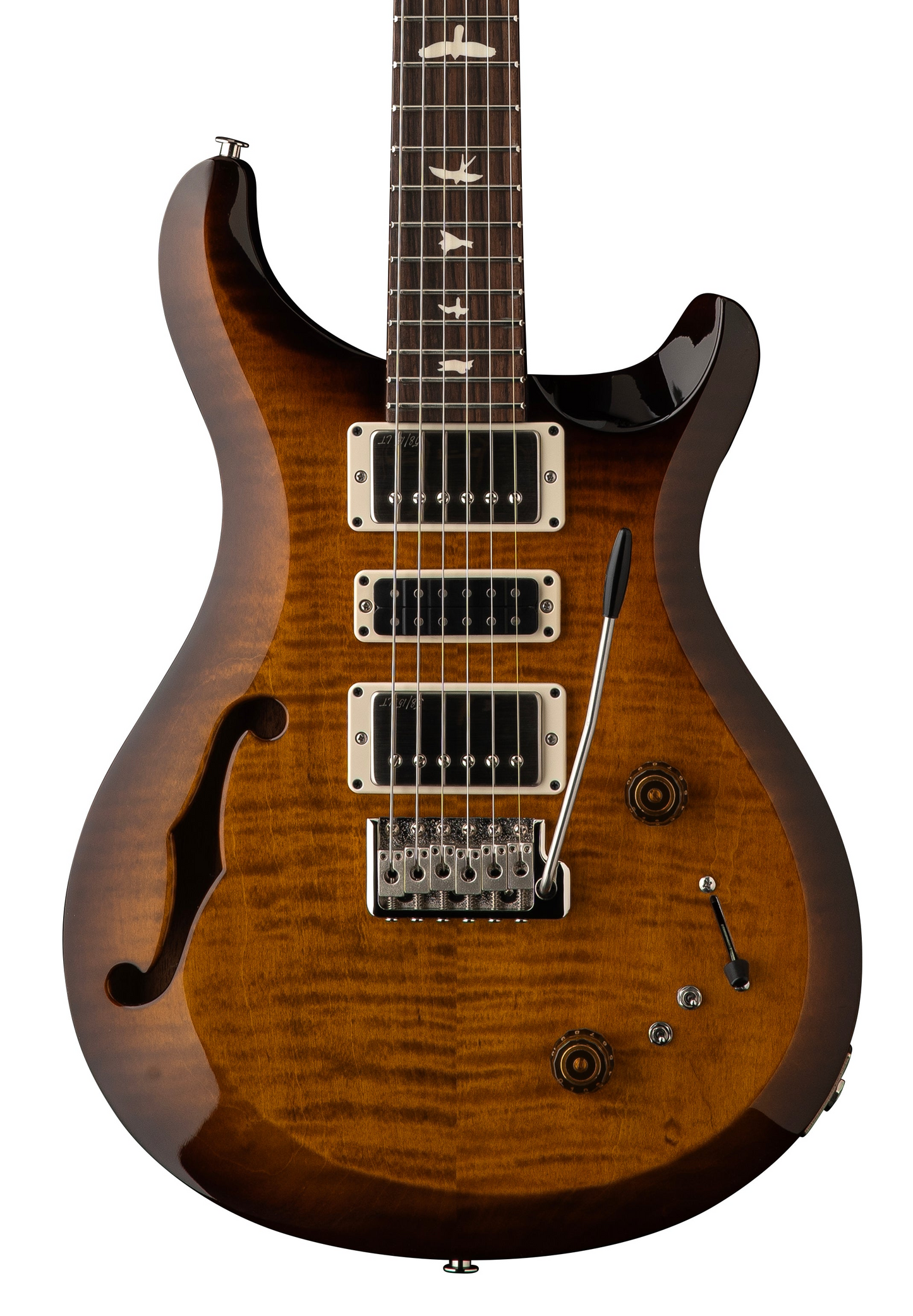 PRS S2 Special Semi-Hollow - Black Amber