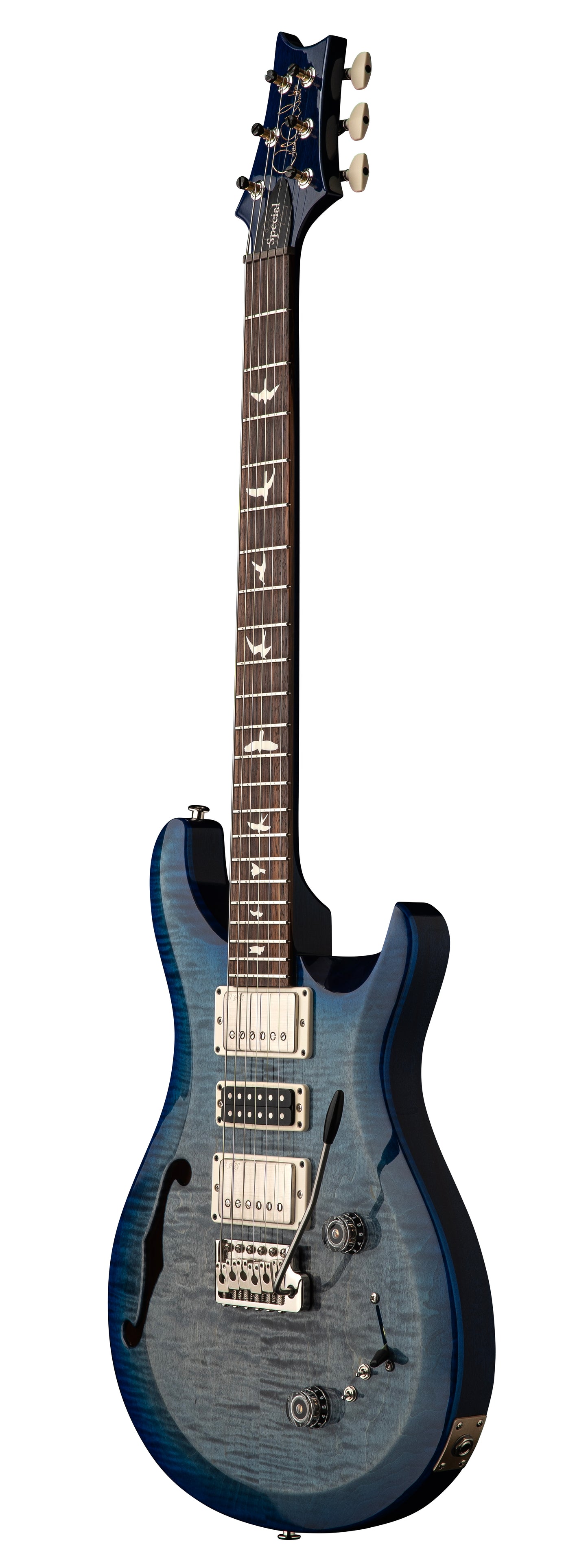 PRS S2 Special Semi-Hollow - Faded Gray Black Blue Burst
