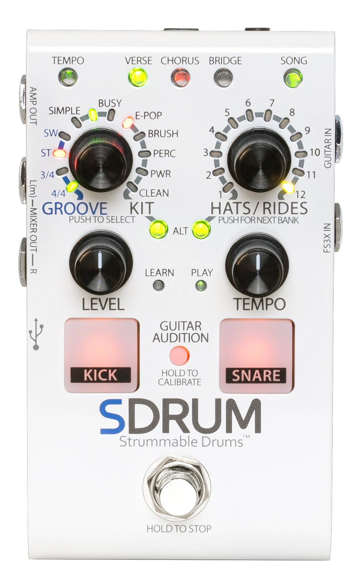 Digitech SDRUM Strummable Drums