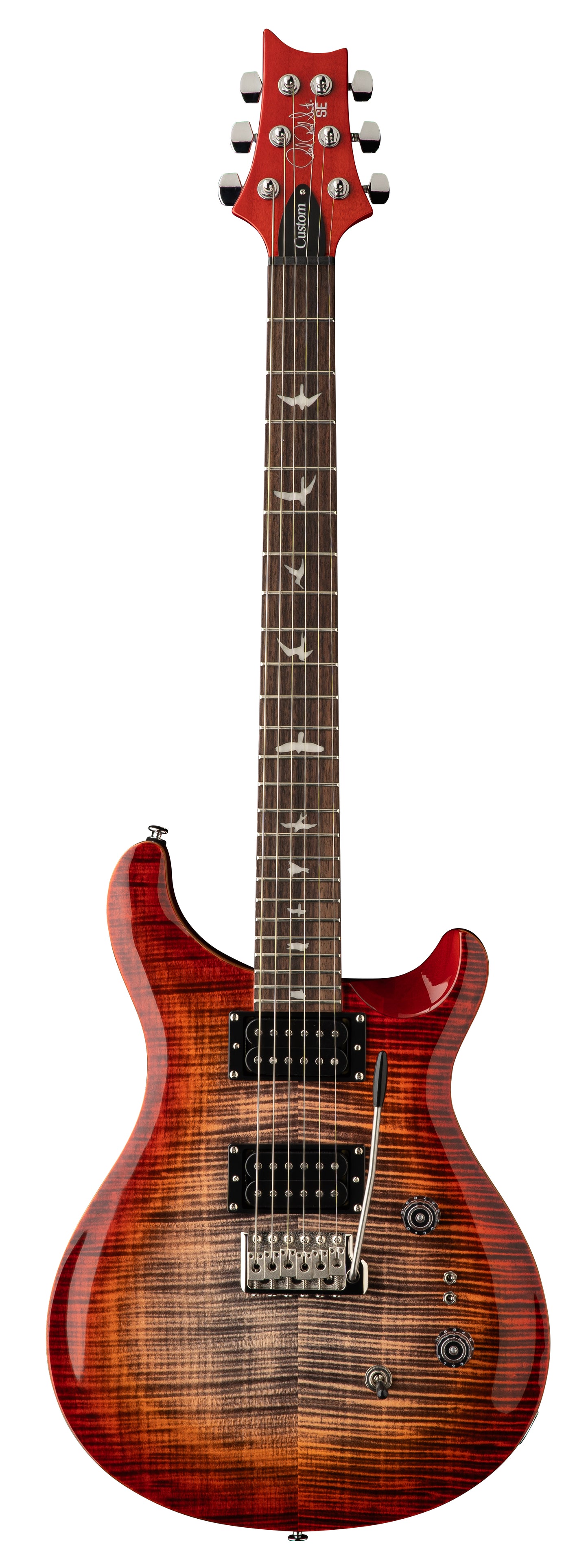PRS SE Custom 24-08 - Charcoal Cherry Burst