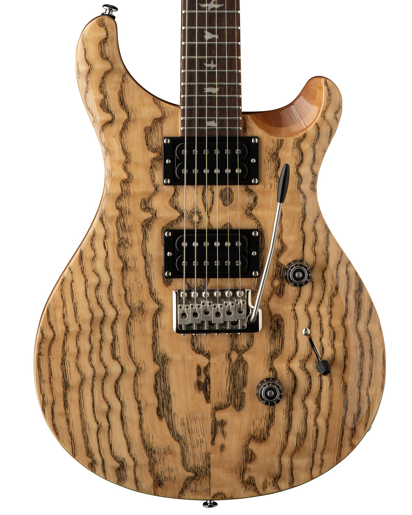 PRS SE Exotic Custom 24 Swamp Ash Burl - Natural