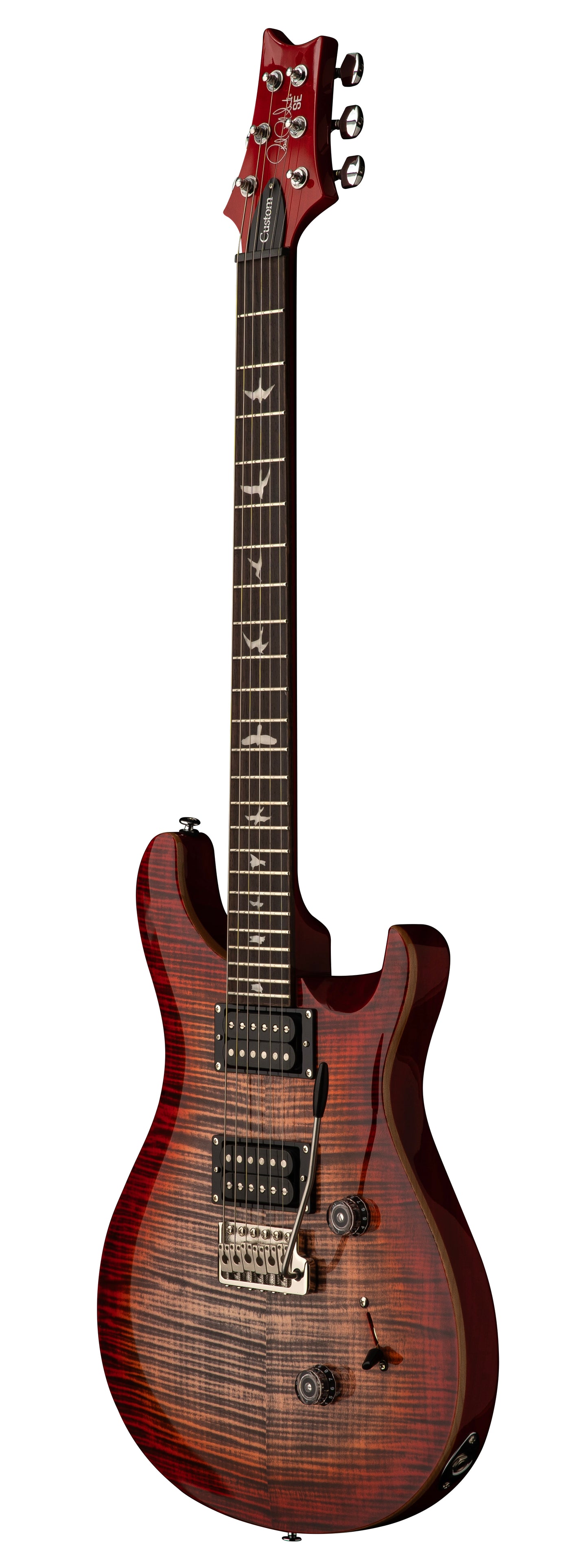 PRS SE Custom 24 - Charcoal Cherry Burst