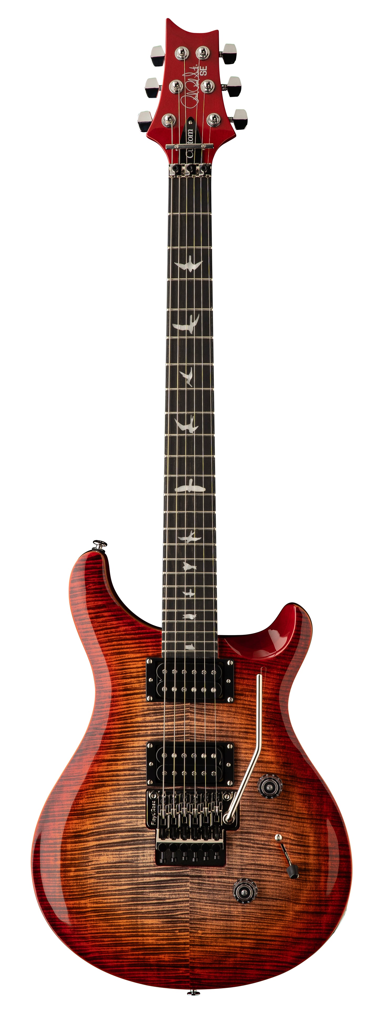 PRS SE Custom 24 "Floyd" - Charcoal Cherry Burst