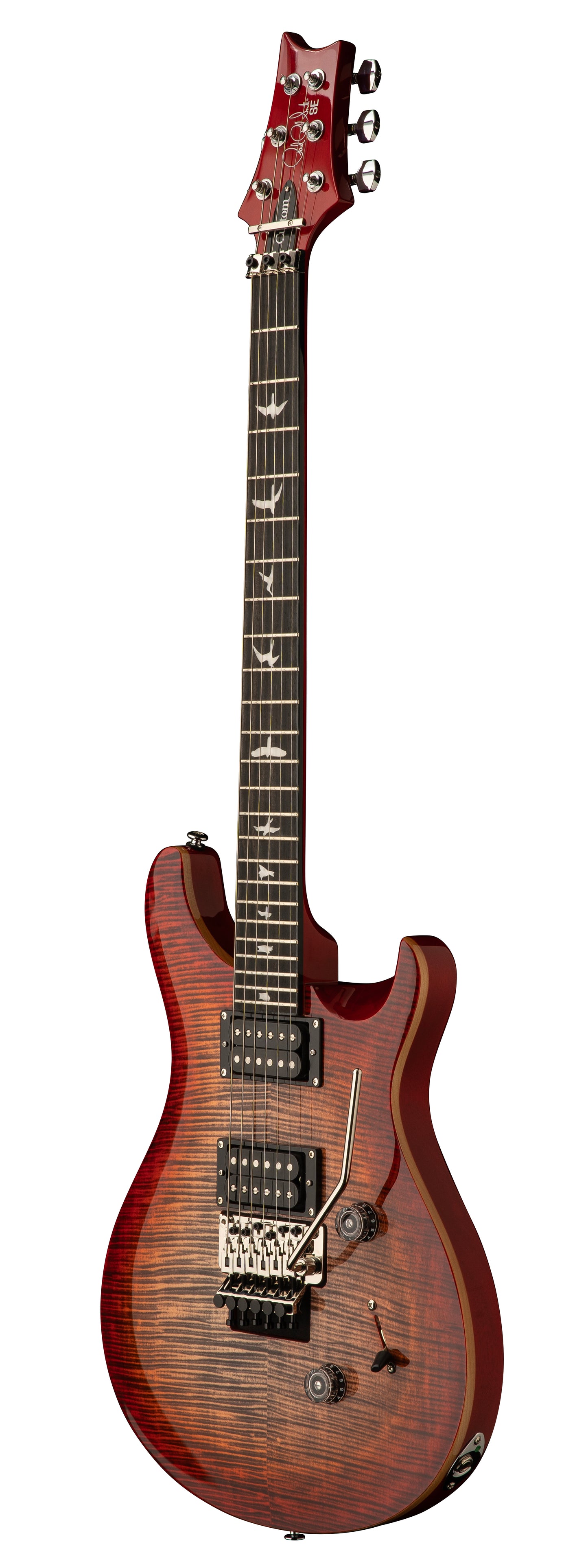 PRS SE Custom 24 "Floyd" - Charcoal Cherry Burst
