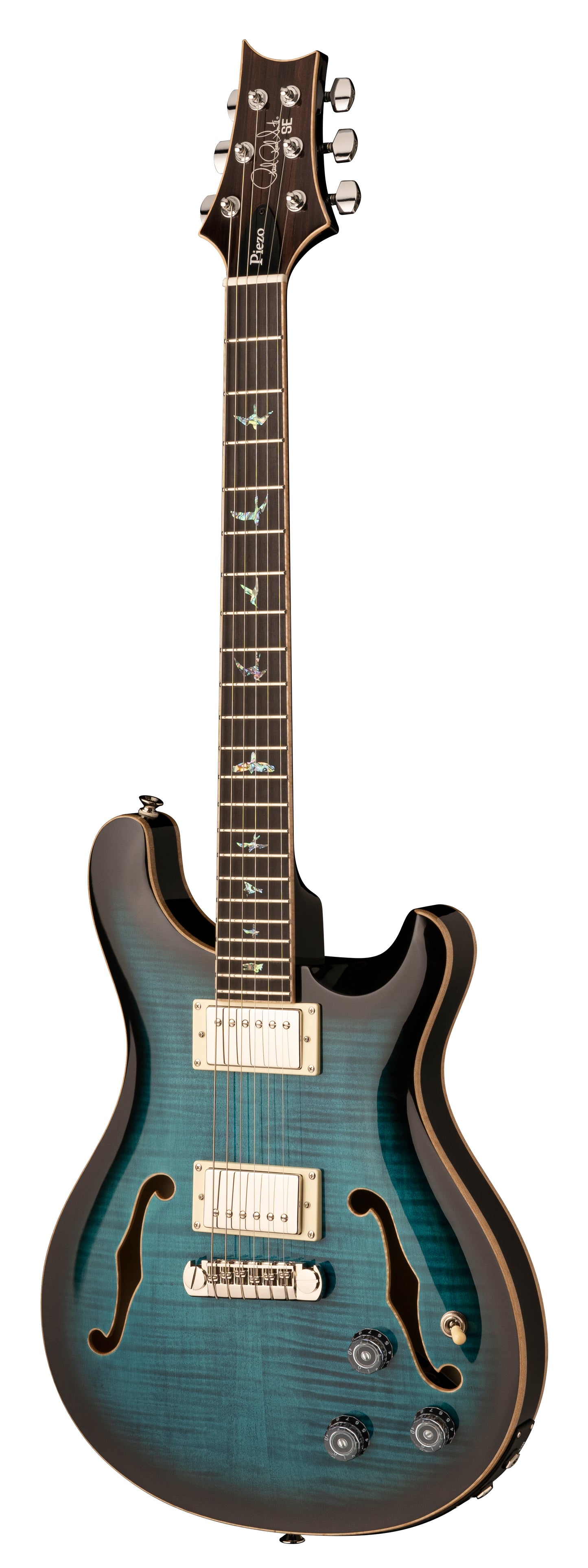 PRS SE Hollowbody II Piezo - Peacock Blue